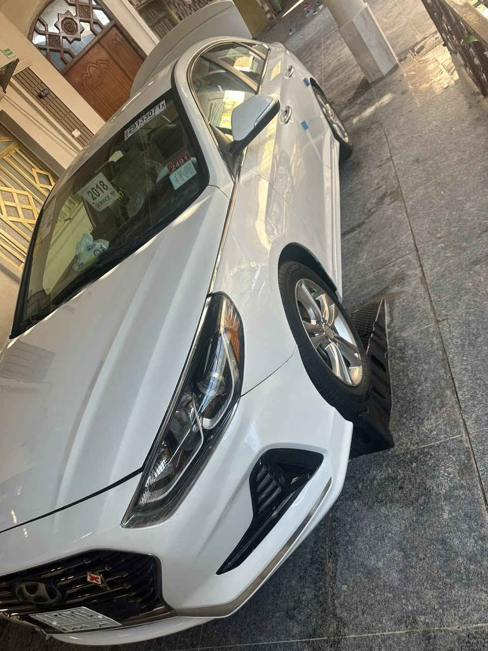 سوناتا 2018 سيارة وارد اميركي    سيارة نضيفة و حلوة. مواصفاتها معروفة. رقم مثنئ مشروع وطني الرقم النكليزي. باسمي  مكينة وكير خير من الله ترايك وان ماتريد  غرفة جديدة من تلبيسة كشنات من دوشمة   دبل ارضية   تخم تار وتخم ويل ويلكب كلهن جدد  سيارة متعوب عليها.  صور الحادث موجودة السعر 135 وبيها مجال شي قليل  العنوان البصرة المطيحة قرب سيد عدنان  الرقم ***********
***********
