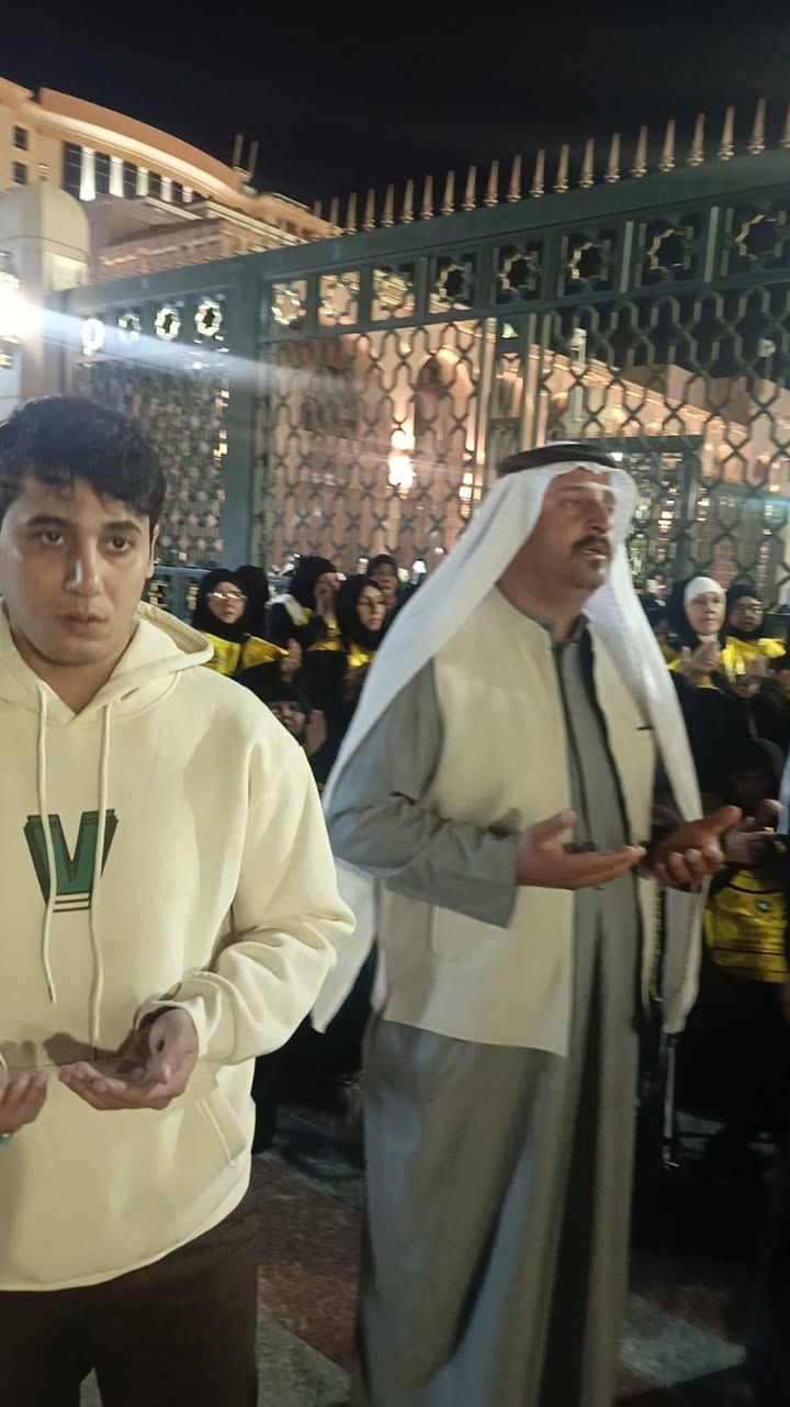 #بالصور: جانب من زيارة قافلة معتمرينا في المدينة المنورة عمرة شهري رجب وشعبان البرية
______________________
رحلتنـا القادمة:  عمرة شهر شعبان 
رحلة البرية وبإشراف ديني متكامل
تاريخ الرحلات
2026/1/16 عمرتين رجب وشعبان 
2026/1/25 عمرة شعبان 
2026/1/30 عمرة شعبان 
2026/2/2 عمرة شعبان وعطله نصف السنه .
2026/2/10 عمرة شعبان 
-----------------------------------------
مميزات رحلة العمرة البري
بإشراف المتعهد الحاج أبو علاء الناصري
وبإشراف الإرشاد الديني سماحة الشيخ شاكر الغزي 
الانطلاق والعودة من وإلى مقر الشركة
الإقامة في فنادق مميزة وقريبه 
ثلاث وجبات طعام اوبن بوفيه مفتوح 
زيارات دينية لجميع المزارات في مكة والمدينة
محاضرات دينية وإرشادية لضمان أداء عمرة صحيحة
مع توزيع الهدايه للمعتمرين 
#ملاحظة يتوفر خصم خاص للإعداد الكبيرة والحملدارية.
وكذلك يتوفر لدينا عمرة أنابة وبأسعار مناسبة.
وكذلك يتوفر لدينا نظام الأقساط المريح 
يتوفر لدينا فرعين ناصرية وكربلاء 
لأي استفسار او الحجز 
***********
*********** 
***********
