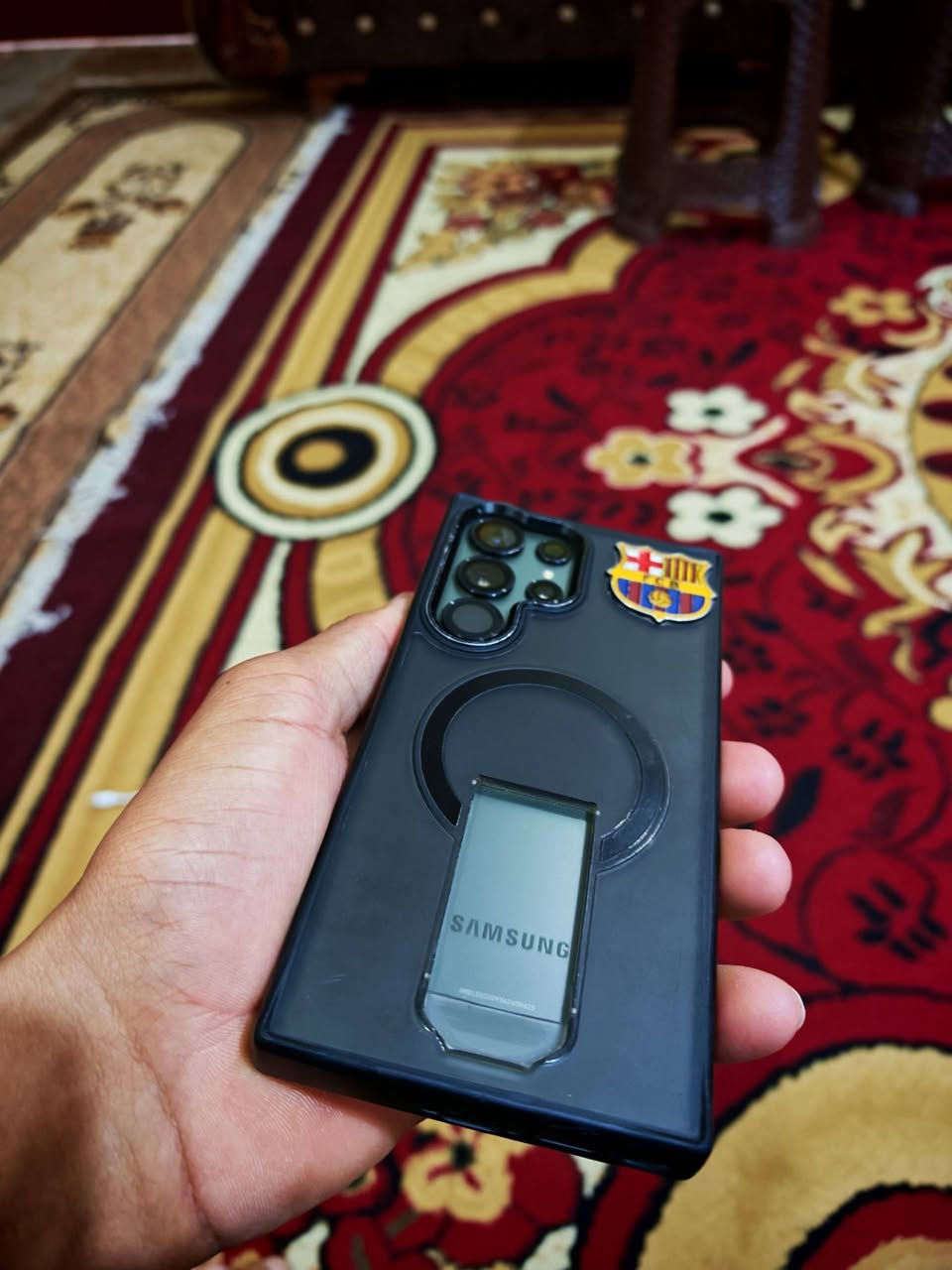 جهاز اس{23}  الترا"💯
ذاكره 256💿⏳
ملحقات 3 حافضات 📼
+ كارتونه لايوجد 🎁
نضافته 90\100 📩📌📌
جهاز نضيف جدا مالبيت 🏘🎖
السعر 750وبي مجال الاعزاز
الاتصال ***********
