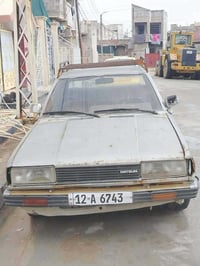 سيارة داستن 1980 للبيع رقم نينوى انكليزي كابون بانزين بيها تبريد تدفئة...