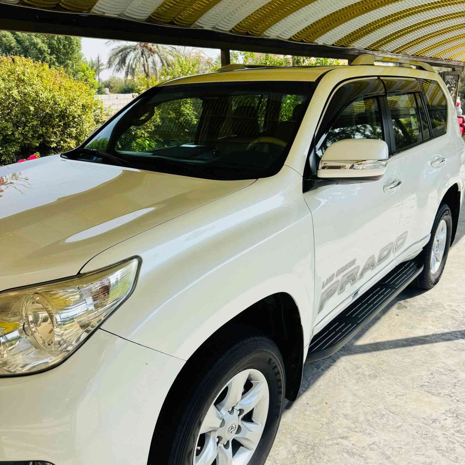 السلام عليكم.برادو 2013 كويتي فول مواصفات مكفوله فقط شبرين صبغ بالجنطه كلش نظيفه 6 سلندر رقم بغداد الدولي السعر 278 مجالها بسيط للشراي مكانها بغداد الدوره ***********
