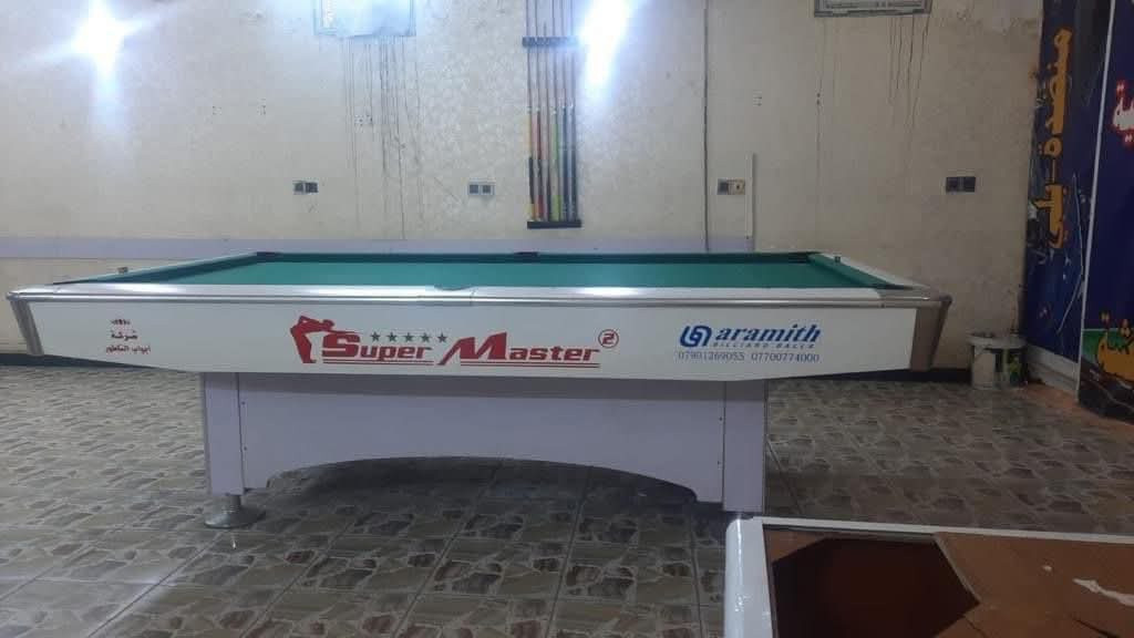 تم بعون لله وصول وجبة من البليارد المستعمل ويوجد جميع ملحقات البليارد وشد ونقل جميع محافضات العراق عنوان بغداد حافض القاضي ستفسار مراسلة الصفحا او *********** واتساب
