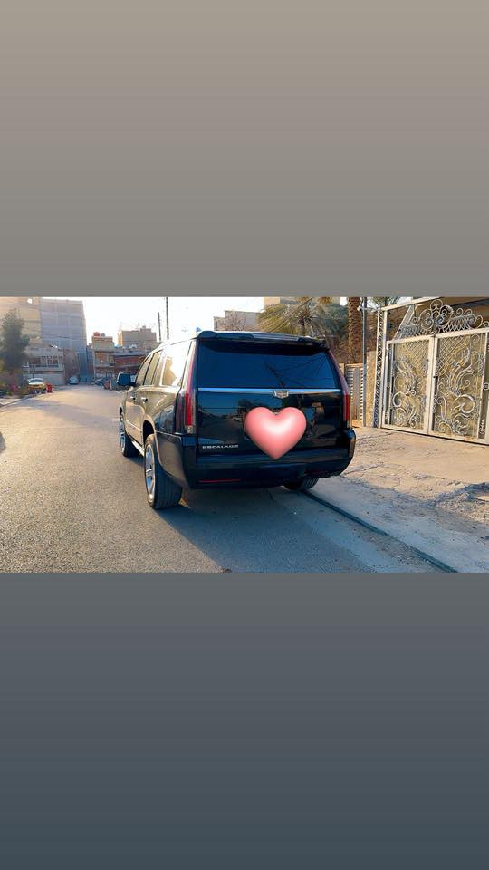 .للأستفسار (***********)
كديلاك اسكاليد موديل ۲۰۱۷ وارد خليجي ادوات ادوات مكفوله من الكص والفتح والسرقه والعشائر مكان بغداد عارضها 200 وبيها مجال حك الجيه سياره جديده بشكل وجاهزه على اخر حبايه  للبيع فقط
