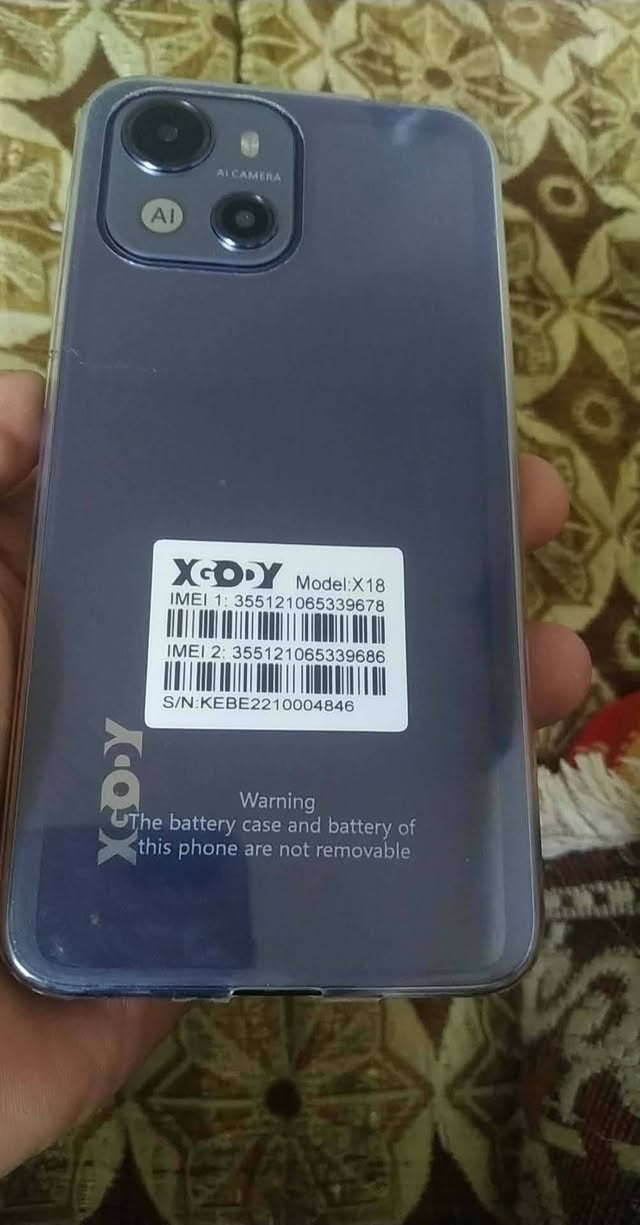 السلام عليكم

جهاز #XGODY_X18
شاشة بحجم تقريبًا 6.3 بوصة
ذاكرة RAM  2 GB
سعة تخزين 16 GB
دبل SIM 

جهاز متكامل وشرط النظافة سعر 80 وبي مجال


**إذا كنت صاحب هذا الإعلان وتريد حذفه لأي سبب، رجاءا أرسل رسالة إلى الدعم الفني**