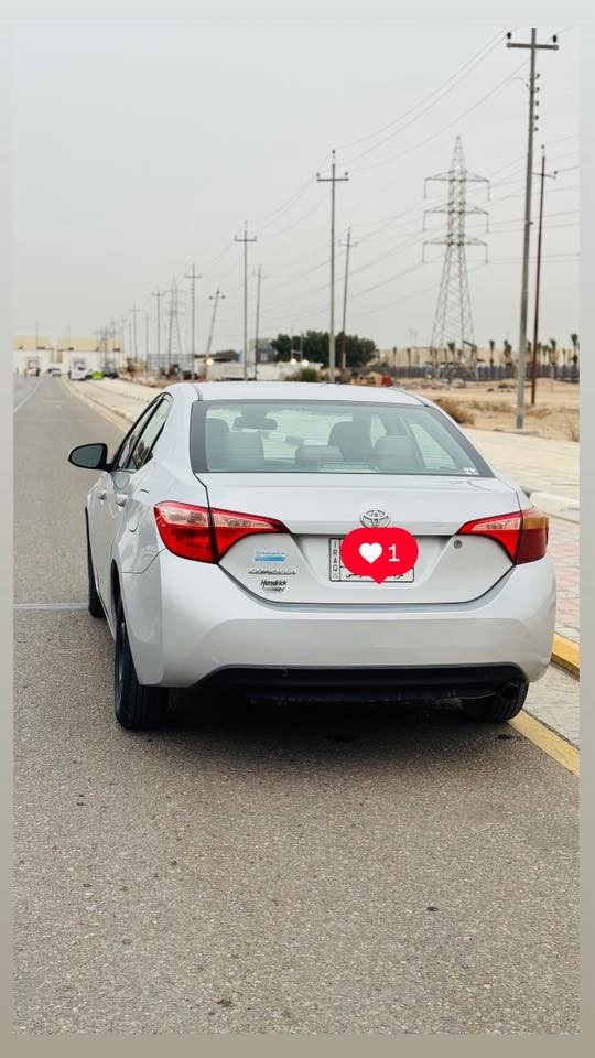 كورلا ٢٠١٩ وارد امريكي بدون ايرباك
مواصفات عاديه

ماشيه ٨٨٥٠٠ ميل قابل للزياده

كير و محرك بلادي

حادثها قطعه واحد صبغ جاملغ خلفي 

قطعتين بارد جاملغ امامي جهة السايق و الصدر

محرك ١٨٠٠ بانزين

شاشه و تحكم ستيرن 

صورة الشاصي مرفقه 

#السعر ١٣٥ ورقه 

للاستفسار ***********
