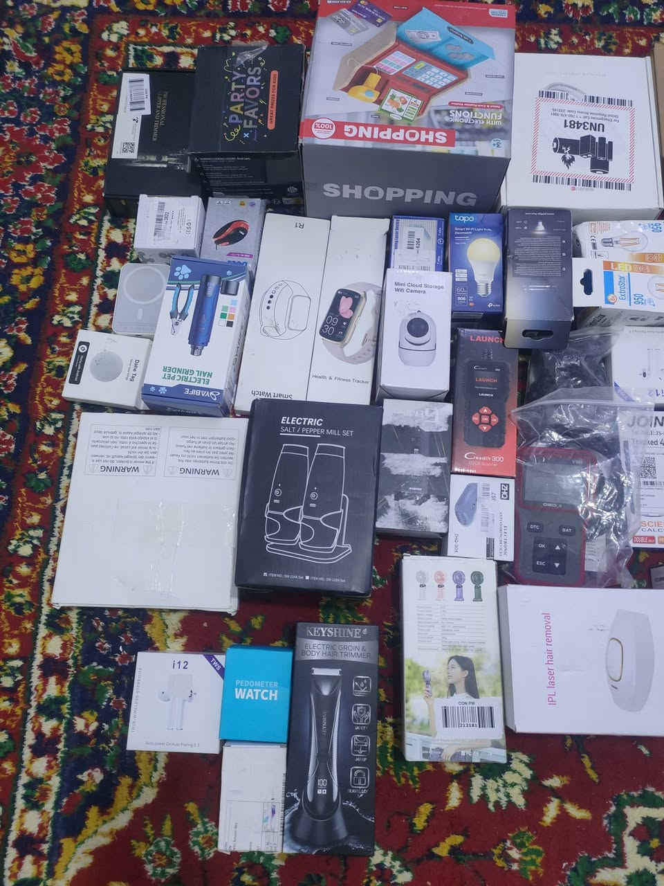 يا الله شلعه 60 قطعه الكتروني بيها راوتر بريطاني سعره غالي بالعراق + قلايه موجود الفديو مالتها وجهاز ليزر مليون ضربه وبيهن 4 او 5 قطع فحم
مزاد وذا سعر زين نتوكل نبيع


**إذا كنت صاحب هذا الإعلان وتريد حذفه لأي سبب، رجاءا أرسل رسالة إلى الدعم الفني**