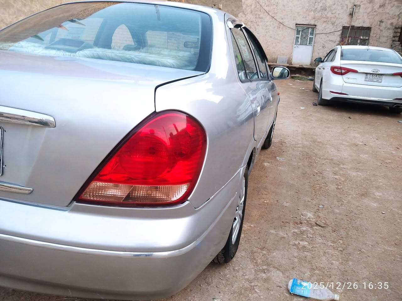 نيسان صني( تفاحه )  بليته زركه /2008/ رقم ميسان الماني مشروع وطني  سنويه نهايه ال2026محرك. قبق ابيض ،لاتنقيص ولاتبخير كير اوتوماتيك  مصبوغه عام أثر جراد كفاله من الكص والكلبه والعيب الشرعي  تجي تكلب وتقتنع وبيك خير وتدلل السعر 64 مكانها بالقاسم ***********
