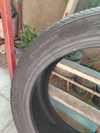 زوج تايرات • 255/45R20 • نضاف