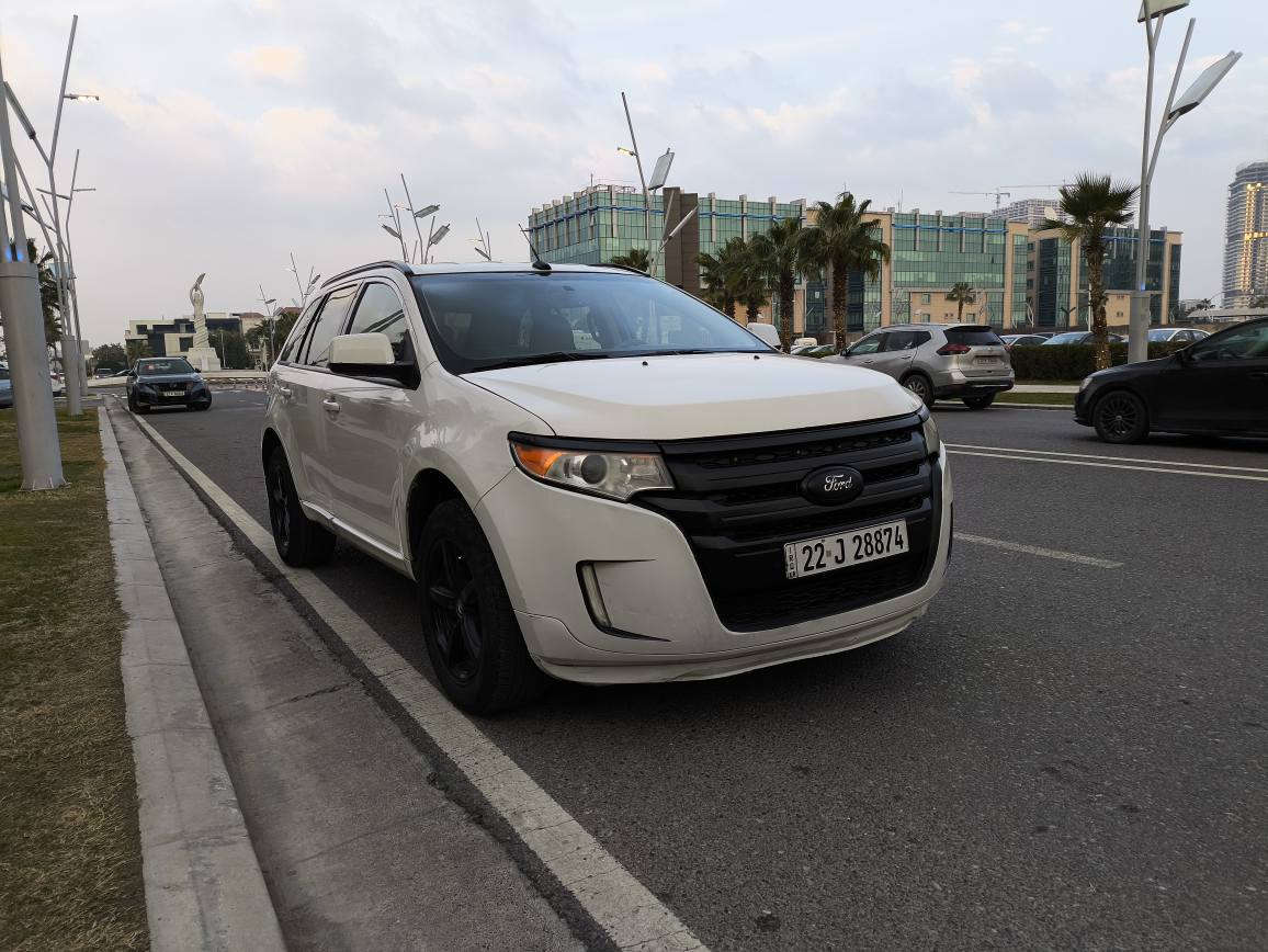 Ford edge 2012 V6 SEL  خەلیجیە 
سفری شەریکی نیڤایە  3 پارچەی بۆیاغە بێ داخلی لەبەر شوخت کرایە و غازی إيطالي بۆ بەسترایە لە جێی سپێری . سەیارەکە 346 هەزار کیلۆمەتر ڕۆشتیە   شاشە و کامێرای دەرەجەیەکی بۆ بەسترایە  نرخی 104 وەرەقە و مەجال لە هەولێرە أربيل, العراق


**إذا كنت صاحب هذا الإعلان وتريد حذفه لأي سبب، رجاءا أرسل رسالة إلى الدعم الفني**