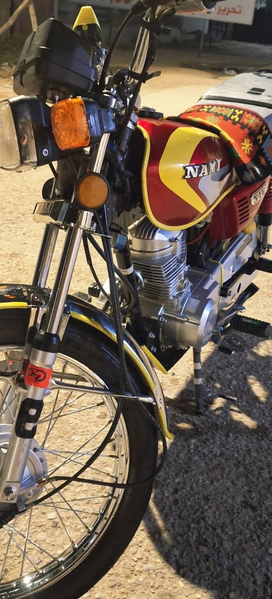 السلام عليكم للبيع دراجه نامه امتياز 2025 مابيهه اي نقص السعر 650 وبيهه مجال المكان ديالى بعقوبه ناحيه العباره  ‎***********
