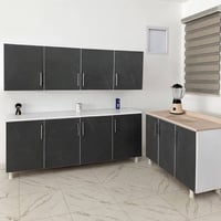 كاونتر MDF • ٢ متر • سنك ١٢٠سم مرمر