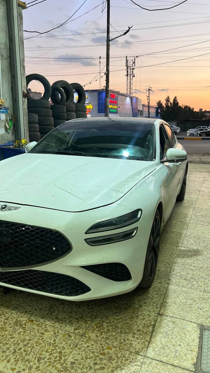 السلام عليكم
جنيسيس g70 2022 

 حجم المكينة v6  3.3 Twin Turbo 

فئة برستيج فول مواصفات
بدون رقم منفيس  بأسمي
تترقم جميع المحافظات 
الحادث اربع قطع بدون دواخل
الارباك ضارب
صور الحادث  بل منشور 
الي يدور كفالة لايتصل

السعر مناسب

159 قابل للتفاوض
***********

