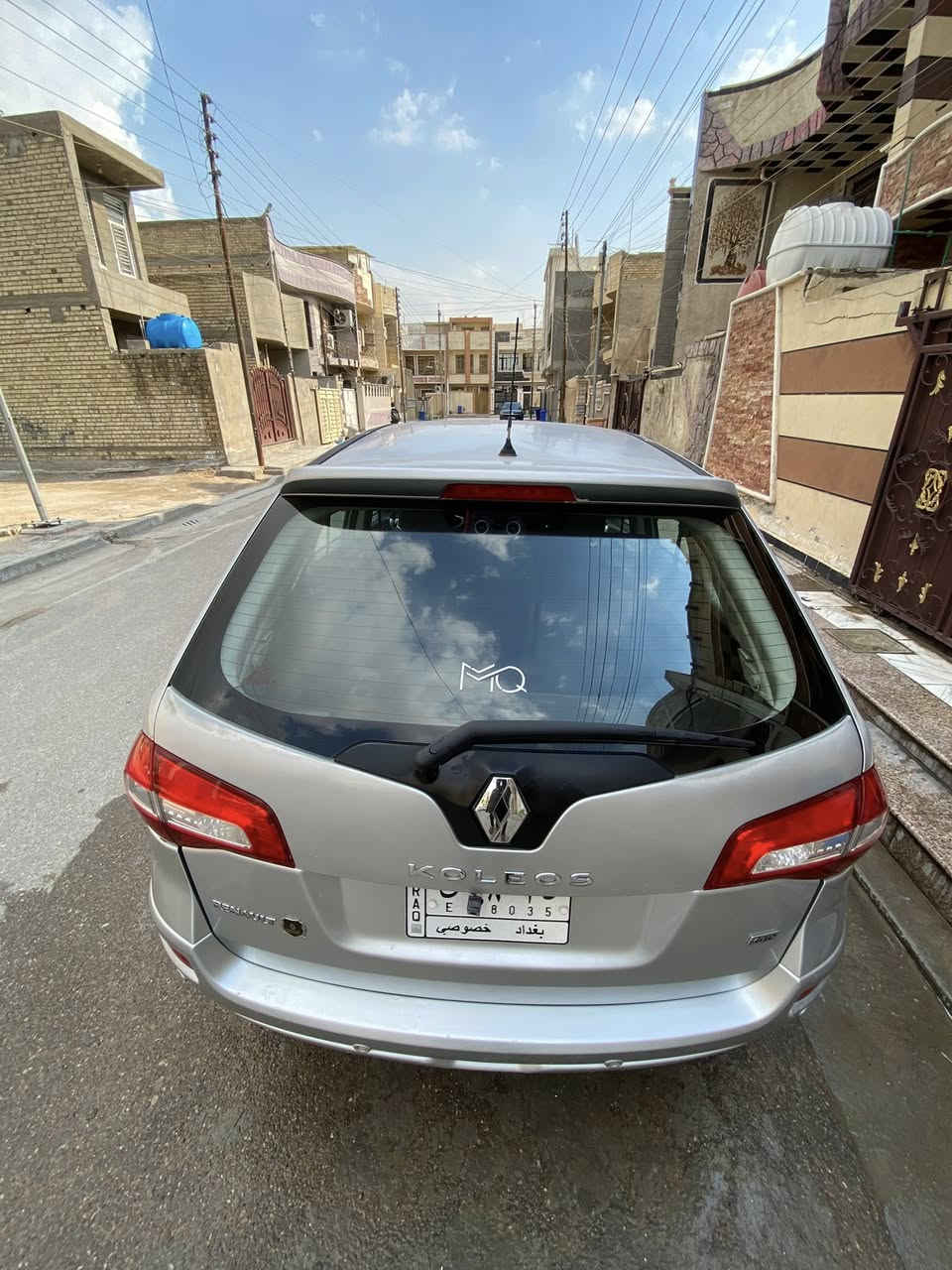 للبيع
رينو كوليوس فور ويل تحكم
موديل ٢٠١٣
سنويه صاقطه
بدون صبغ فقط جراد قليل 
سونار موجود 
ماشيه ١٩٦الف 
كير محرك تبريد مكفول
تخم تاير جديد 
يرادله ترتيبات للصدر 
لايت زنون 
تحويل ثاني يوم مكاتبه مروريه
مكاني بغداد كفائات السيديه 
السعر ٨٥وبيه مجال ماجاوب خاص سونار موجود 
الشراي يتصل ***********
