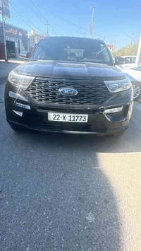 فورد اكسبلور 2022 بدون صبغ محرك 6 بلتينيوم بس بدون بانورما ماشيه 36الف...