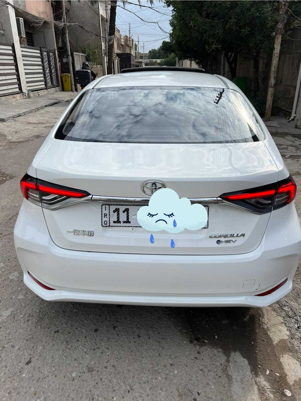 تيوتا كورلا موديل 2025هايبرد شكل الخليجي
فول مواصفات عدا كشن الكهرباء 
بصمة رادار تحديد مسار كروز سرعة اوتو هولد هند بريك بصمة سلايد روف كشنات جلد شاشة تدعم كار بلي مود درايف تبريد قطعتين خلفي وامامي منافذ تايب سي اشاير بالمري ومعروفة مواصفاتهة 
اخوان السيارة كفالة عامة عدا (شخط جدا بسيط بكد الاصبع ) 
السيارة بوضع الزيرو (ماشية 5) فقط 
باسمي تحويل مباشر 
السعر 
عنوان بغداد/الدورة شارع ابو طيارة 
السعر /159 
رقمي /***********
