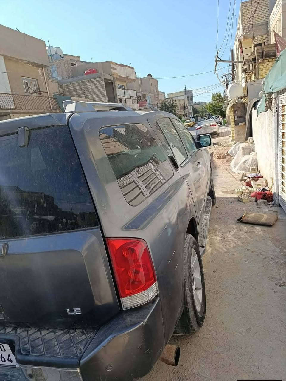 سلام عليكم سيارة نيسان 7 راكب محرك محور او كير مال ملكة جديد مال حاوية شرط تحويل راعية يريد يحول سعر $65 بية مجال حك جية عنوان بغداد معامل رقم *********** بي واتساب أو طبلي خاص
