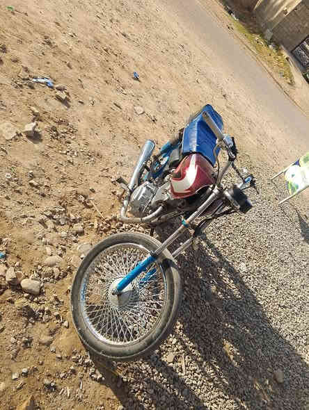 السلام عليكم
للبيع دراجه نامه ٣احرف 
المديل ١٩
الدراجه شوف العين 
شرط معدل مفول شلعه مفوله الدراجه نضيفه حيل 
نقص بس جبنه 
القبق مالها موجود السعر 
١٦٥ بيها مجال 
العنان ديالى كنعان 
***********اسيا
