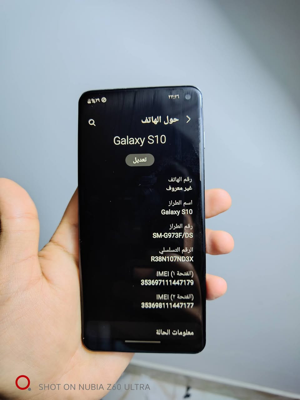 كلكسي s10 عادي مبدل شاشه فقط سعر 120
ذاكره 128


**إذا كنت صاحب هذا الإعلان وتريد حذفه لأي سبب، رجاءا أرسل رسالة إلى الدعم الفني**