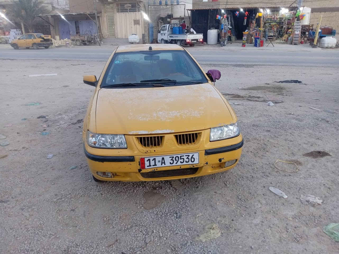 السلام عليكم سياره سمند موديل 2011 مكفوله من الضربه محوره مكينه ركير بيكاتشو جدد بسمي السعر ٣٣وبيه مجال مكان كربلاء ***********
