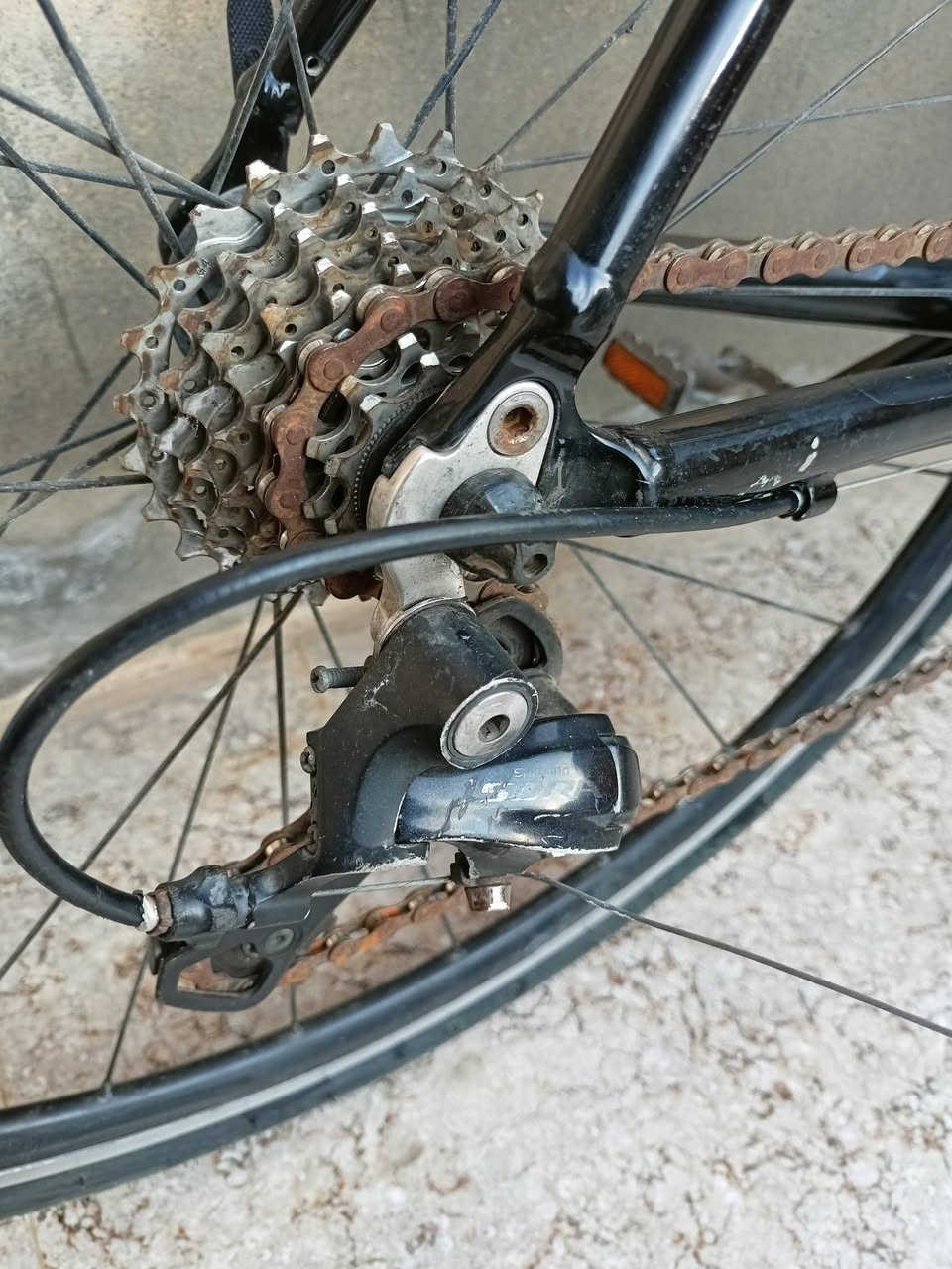 السلام عليكم الطيبين 
رمضان مبارك 
 دراجة رود سباق ماركة سكوت العالمية السويسرية 🇨🇭
مواصفات الدراجة : 
قياس الدراجة 52 
سستم شيمانو بالكامل 
بدالات كلارس . نقال امامي كلارس . عقرب سورا 
بريكات تيكترو
دراجة جاهزة ب الكامل
السعر 340 الف وبي مجال
متوفر توصيل جميع المحافظات 
للتواصل خاص او على الارقام 
***********
***********
