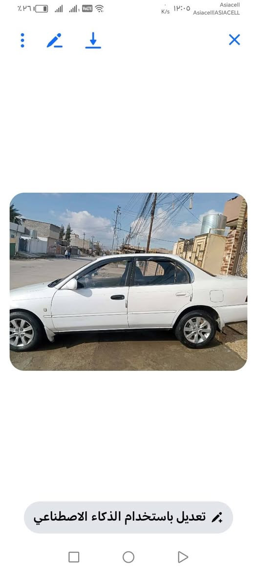 كورلا موديل 94 بدون صبغ بأسمي سيارة جاهزة شرط التحويل بدون وكاله السعر 65للتواصل الأتصال على الرقم ***********
