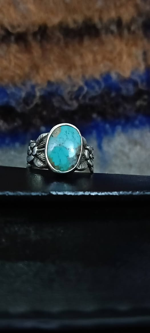 جمال الفيروزج والصياغه اليدويه
( خاتم فيروزج نيشابوري)
 قديم (قياس19_20 )مكان الناصريه المركز لايوجد توصيل
السعر(40) 
***********
