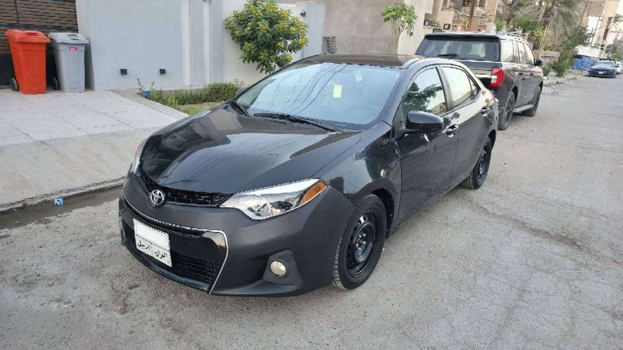 تويوتا كورولا Toyota Corolla 2016
• محرك VVT-i 1800 الاقتصادي المرغوب
• شاشة لمس بلادية
• كاميرا خلفية بلادية
• مثبت سرعة Cruise Control
• نظام ABS ونظام مانع انزلاق
• حساس ضغط الاطارات
• تحكمات ستيرن جهتين
• بلوتوث ومنفذ طاقة ومنفذ USB
• مؤشر نظام اقتصاد  Eco Indicator
• مكينة وكير وتبريد وحجر بيئة كفالة
• تخم تاير ماركة تويو اليابانية
• باتري جديد
• هيدروليك الكير مبدل اصلي
• السيارة عليها سيرفس منظومة وقود كامل وادامة دورية ادوات اصلية زيوت اصلية والسيارة جاهزة من كلشي مال جناية
• ضرر امامي خفيف، صور الضرر والسونار مرفقة مع المنشور
• عداد الاميال: 112 الف قابل للزيادة
• السعر: 109 ورقة
• مكان السيارة: بغداد زيونة
• وتس اب ***********
• اعتذر عن المراوس والاقساط
