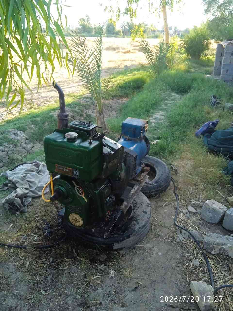 مولد هندي جدآ نضيفه 3 فيز 7 ونص كيفي مكان محاويل ناحية الإمام السعر 750 
***********
