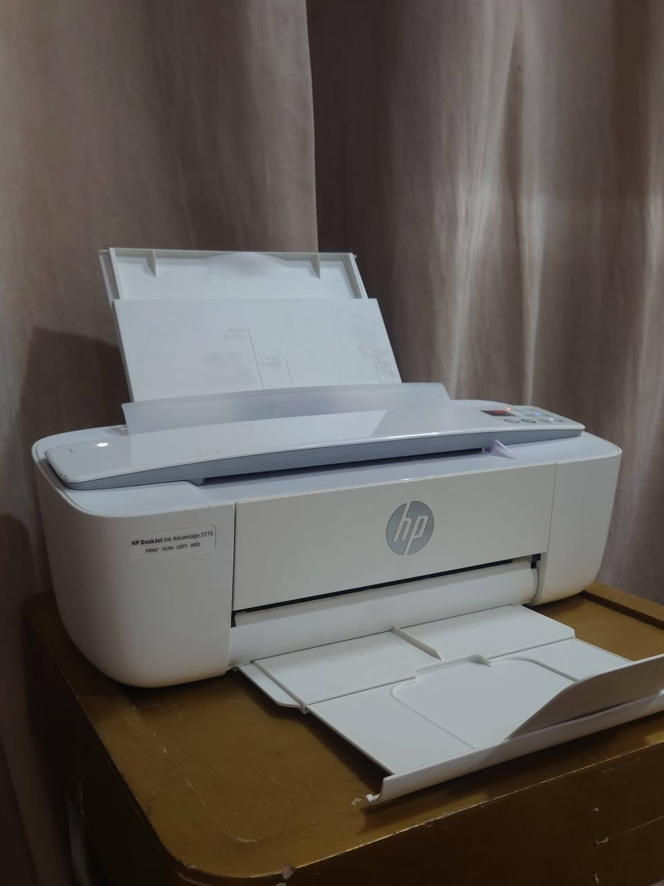 طابعة hp Deskjet Ink Advantage 3775
محمولة تطبع ورق حجم A4 
طباعة واستنساخ عادي وملون
طباعة صور وملفات pdf واستنساخ الاوراق
نوع الحبر سائل بنظام الكاترج رقم الكاترج 652
تطبع من الموبايل واللابتوب عن طريق الكيبل او الوايفاي
سرعة الطباعة 8 نسخ بالدقيقة

السعر 60 الف وموجود توصيل


**إذا كنت صاحب هذا الإعلان وتريد حذفه لأي سبب، رجاءا أرسل رسالة إلى الدعم الفني**