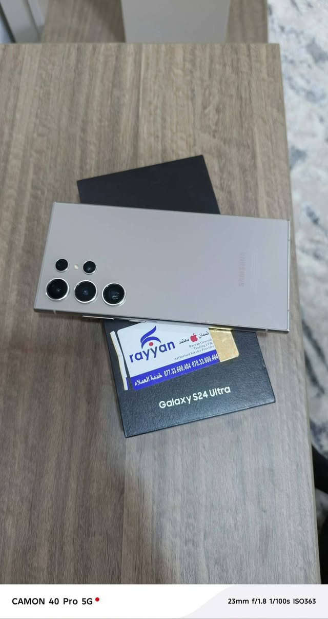 اس ٢٤ الترا ذاكره ٢٥٦مكفول من شخط السعر ٩٠٠ 
***********
