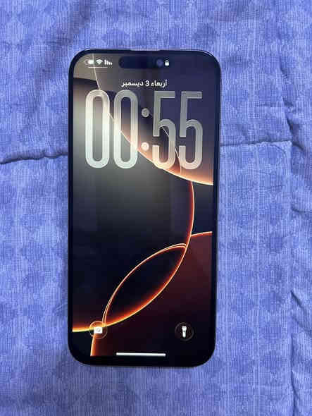 الميشتري لا يخابر يرحم والديكم 
آيفون 16 برو ماكس ذاكره 256 بطاريه 100عدد دورات الشحن63 جديد سعر700 قفل جهاز مبدل شاشه ومفتوح تخطي مكاني بغداد ***********
