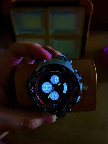 ساعة كاسيو ( Kasıo ) دبل تايم
المواصفات ⬇️

🔴كوالتي جداً عالي ومريح 
🔴ستانلس ستيل طلاء ثابت مدى الحياة
🔴نافذ يومي
🔴شاشتان ديجتال لعرض ( الوقت + التاريخ + ثواني + نمط 12/24 ) 
🔴حلقة خارجية بوصلة ( W-E-S-N )
🔴منبه غفوة
🔴اضاءة LED 
🔴مقاوم للماء بعمق ( 50 ) متر
🔴وزن متوسط مناسب ومريح
🔴مختم 
🔴قفل اصلي 
🔴عقارب لامينوس

🔴🔴🔴🔴🔴🔴🔴🔴🔴🔴🔴🔴

🟣سعر الساعة فقط( 30 الف )  مـ؏ علبة والتغليف والتوصيل مجاني
قطعة واحدة فقط للحجز واتساب 
📞 ***********
