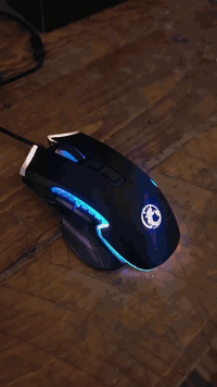 iMICE T70 • ماوس ألعاب سلكي • ٧ أزرار RGB