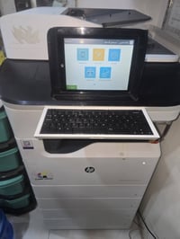 مستعملة شهرين • HP E77660 • طباعة A3
