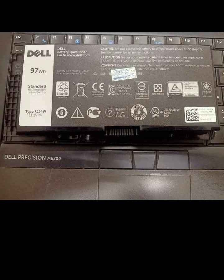 لابتوب دل dell precision m6800
كور اي سفن جيل رابع كارت شاشه خارجي 4 جيجا
 nvida quadro k4100m

رام ١٦ جيجا
هارد 512 ssd جيجا
حجم الشاشه 17.3
وندو ١٠ برو
كيبورد عربي انجليزي
كامره
نضافه 85
يشغل ورد اكسل طباعه تصفح والعاب متوسطه قويه gta 5 pes 21 red dead 2
السعر 300 الف عراقي
متوفر توصيل الفلوجة, الأنبار


**إذا كنت صاحب هذا الإعلان وتريد حذفه لأي سبب، رجاءا أرسل رسالة إلى الدعم الفني**