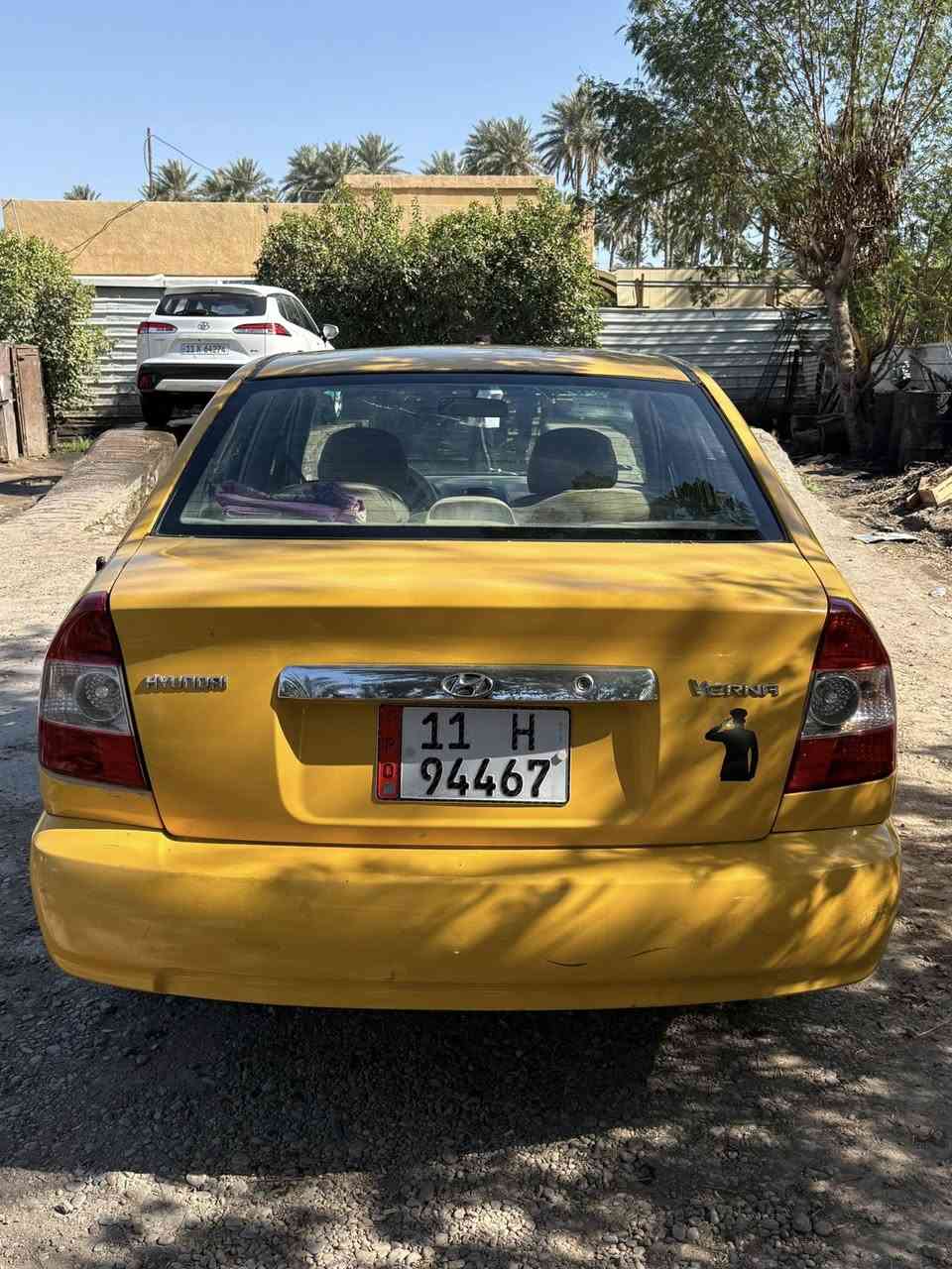 فيرنا هونداي موديل 2015 سنوية 2027 حادثها باب الصدر راجع ع بارد ضريه واصله تكمة وجاملغ راجع بارد وبيها رصعات بسيطة
كير سليم تبريد بارد ثلج تدفئة شغالة  صدر نضيف تخم تاير سياره ناعمة باتري جديد ملاحضات بيها بسيطة كشر سياره مامعيود رقم الانكليزي محرك نضيف مابيها تنقيص مابيها دخان كهربائيات كاملة سعر70 وبيها مجال ماشية 200 ألف مصفرة هيئة وغرامة تحويل ثاني يوم ‭
٠٧٨٧ ٤٩٥ ٢٤١١‬ رقمي
