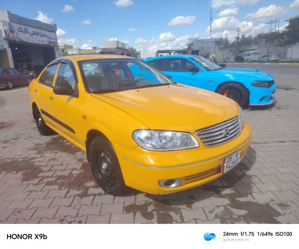 نيسان صني 2009ياباني 
توماتيك 
محرك ابيض
مشروع وطني
سنوي جديد
رقم جديد
سياره بدون ضرر
احله من صوره 
شرط تحويل وكاله
سعر103بی مجال 
***********
*********** كركوك, العراق
