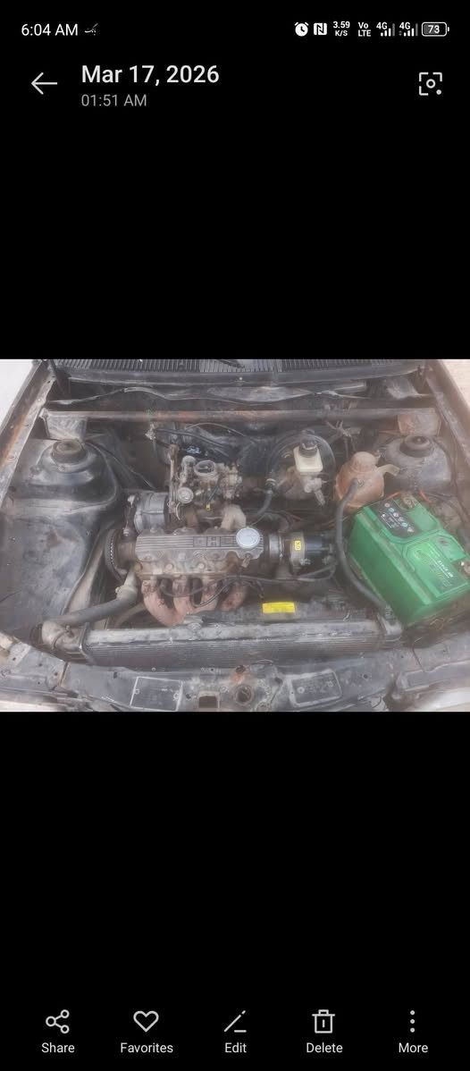 سەرەتا بەناوی خوای گەورە 
بۆ فرۆشتن ئۆپڵ کادێت مۆدێل 1991 مەکینە 16یە بەنزین هەر ناخوات ئاڕمی پلاستیکی سلێمانی تەنانەت غەرامەشی تیا نیە سەیارەکە تەنها داشبڵ و بەرگە دەرگای ناشرینە هەیکەلی خراپ نیە گێڕو مەکینەشی بەشەرتی فەحسی 100 فیتەر ماشاللە زۆر پاک و بەقەوەتە بێ مەسرەفە پاتری لۆکی لەسەرە 2 ڕۆژە گۆڕیومە، سەیارەکی نەرم و بێ تەقەو ڕەقەیە زۆر جایزە ماڵی فەقیرە

 سعرەکەشی بەلاش بە پارەی علوجێک 9 وەرەقەو نیو پارەی ئاڕم و مەکینەکەیەتی شوێن سلێمانی مشتەری تلفۆن بکە 
0772 253 2426
ئەدمین گیان ❤
