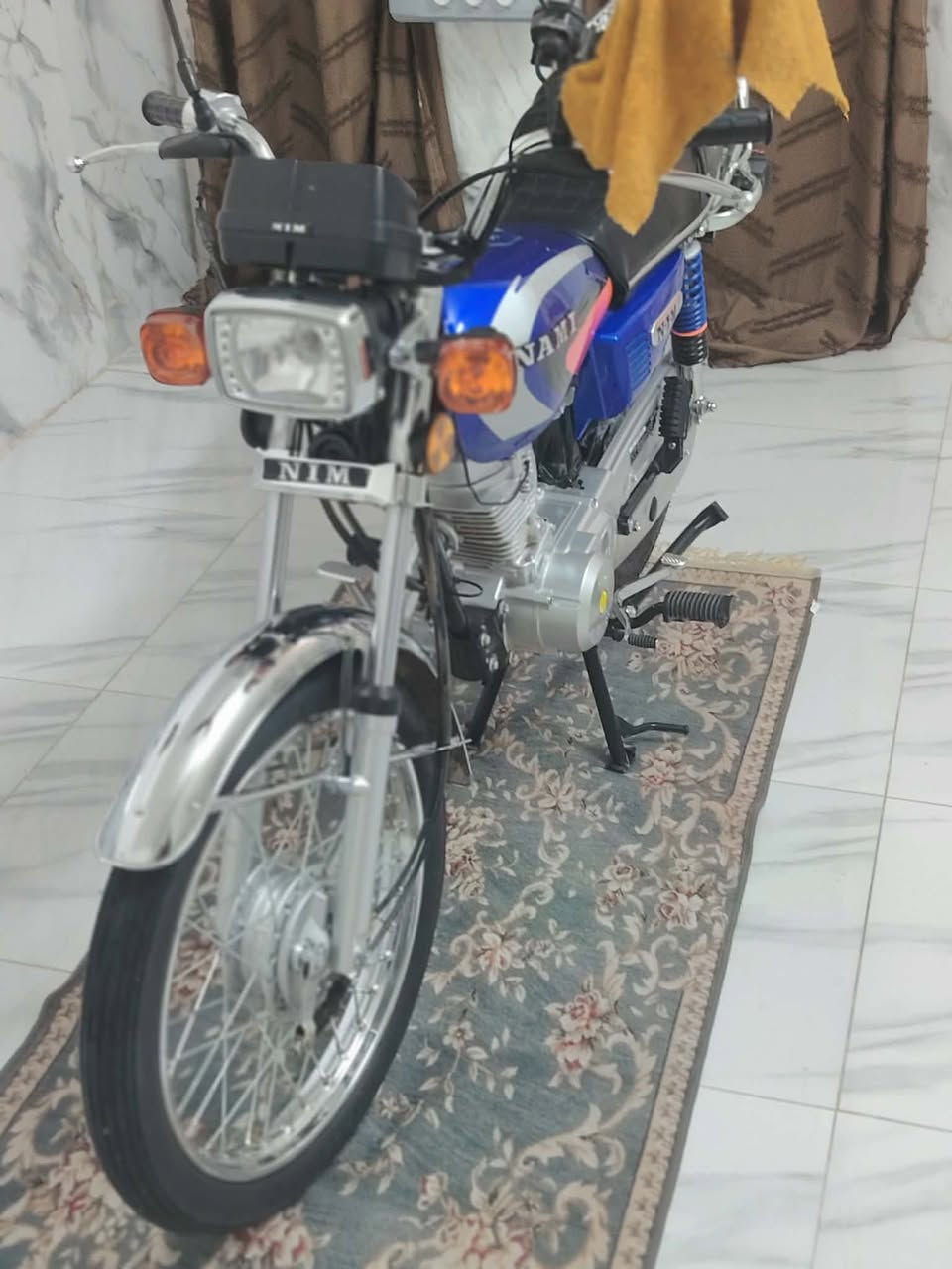 سلام عليكم دراجه ايراني نامه 2026 دراجه قبل شهر نازله منل رمبه اوراق موجوده مابيها نقص كامله سعرها 750وبيها مجال 
مكاني بغداد العبيدي.. رقمي***********
