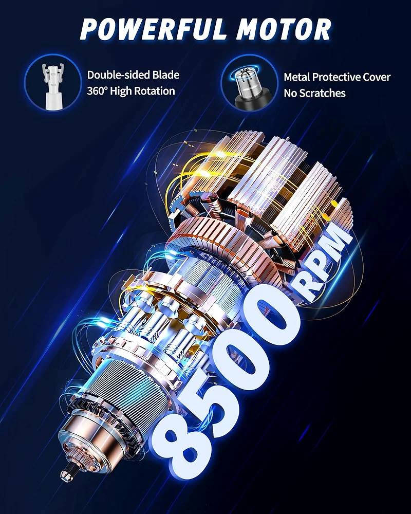 ✂️ مكينة إزالة شعر الأنف والأذن شحن تايب سي
السعر 10,000 دينار فقط 🔥

🔄 3 رؤوس متعددة: يشمل رؤوس لتشذيب شعر الأنف، الحواجب، والسوالف، مناسب للعناية الكاملة بالوجه.
🔋 قابل للشحن USB: بطارية 600mAh تُشحن خلال ساعتين وتوفر استخدام يصل إلى ساعتين.
📟 شاشة عرض رقمية: توضح مستوى البطارية بشكل واضح لسهولة المتابعة.
🛡 آمن وبدون ألم: شفرات ستانلس ستيل مزدوجة مع تصميم دائري لحماية البشرة ومنع التهيج.
🔇 هادئ أثناء التشغيل: يعمل بمحرك قوي مع ضوضاء منخفضة أقل من 60 ديسيبل لراحة أكبر.


**إذا كنت صاحب هذا الإعلان وتريد حذفه لأي سبب، رجاءا أرسل رسالة إلى الدعم الفني**