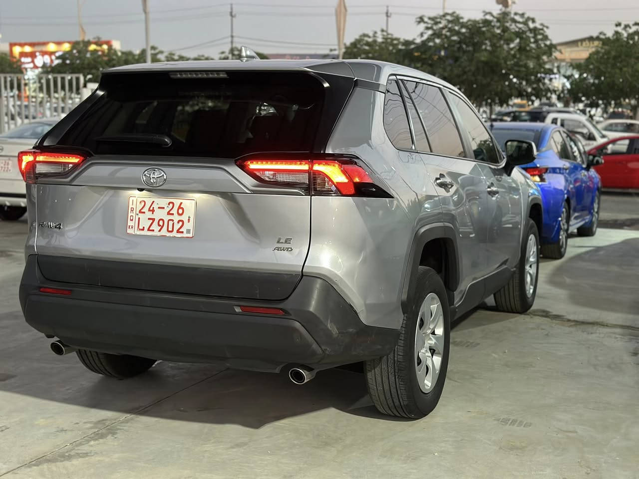 تويوتا راف فور LE AWD
موديل : 2024
العداد : 17  الف
السعر : 239  بدون رقم  بي مجال
الضرر :  بدون صبغ بي تعديل PDR ايربكات سليمة دعامية خلفية بلادية ايربكات سليمة صوره ضررها داخل المنشور 
المواصفات : 
_ شاشة كبيره
_ تحكم ستيرن
_ رادار امامي 
_قياده ذاتيه
_ تحديد مسار
_ هاند بريك بصمه
_اوتو هولد 
_ 3 انظمة قيادة 
_مانع انزلاق 
_ فور ويل
رقم كاتي  دهوك : تترقم اربيل او سليمانية كلفة رقم 16 ورقة
العنوان : كركوك / شارع المعارض
للاستفسار : ***********

