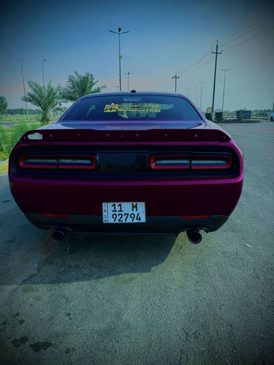 يالله السلام عليكم
للبيع فقط 
دوج جالنجر موديل— 2019
ألون كرزي 🍒
الفئه SXT
موصفات 
شاشه كار بلاي 
كشنات حضن 
كشن السايق كهرباء ⚡️ 
تحكم استيرن جهتين 
السياره تو ويل 
نضام سبورت 
هيتر مري جانبي 
لايت عدسه زينون 
ويل نجمه 
كير + مكينه بالكرتون 
تبريد ثلج ❄️ 
السياره جاهزه وخير من الله 
جاملغين أماميات  او باب جهه السايق كلير 
يعني بدون تبديل فقط مصبوغات 
الي تعجبه السياره يجي يشوفها او يقتنع بيها وبي خير او يدلل عنوان السياره بغداد النهروان 
الرقم البي اتصال ***********
الرقم البي واتس اب ***********
