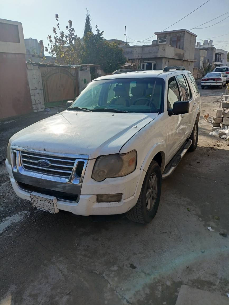 فۆرد اکس پلۆر مۆدێل مۆدێل 2007 پەڵە پەڵە بۆیاخی هەیە بەحیزام ئەیفرۆشم ،،گێڕو مەکینەی شاهینەیە،، سەیارەیەکی تندوتۆڵە ڕەقەموسەنەوی ئەنبارە بەهەدیە ئەیدەم بەڵام کێشەی هاتوچۆی نیە،،سعری 55وەرەقەو مەجال،گۆڕینەوەش دەکەم ،***********
*********** السليمانية, العراق
