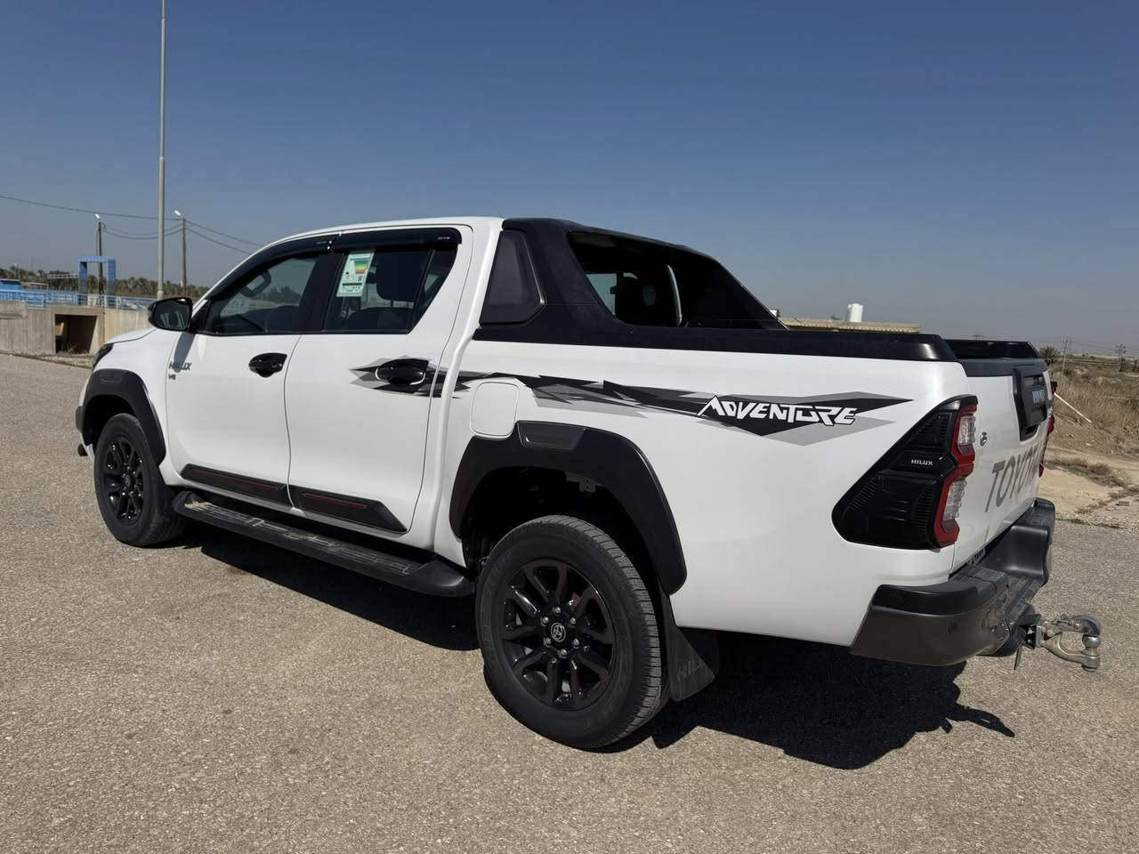 سلام عليكم هيلوكس ادفنجر 2024 ماشيه 58 الف
مكفوله كفاله عامه ما عده بارد 4اصابع بل باب البدي
كما موضح بل صوره السياره جاهزه من كلشي
دوشمه كشنات دوشمه ارضيه /درع امامي درع خلفي
رقم أربيل تريد تحويل تريد وكاله
السعر/415$وبيه مجال 
مكان السياره الديوانية غماس
الرقم/***********
