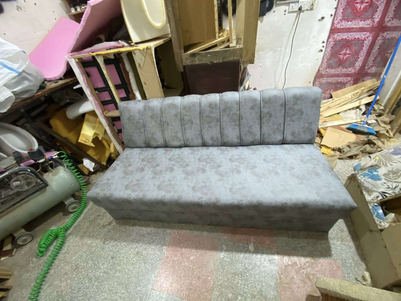 دوشمة الطائي
————————-
نقدمً لكم تصليح كافة أنواع القنفات 
‼️‼️‼️‼️
طبله هديه +توصيل مجاني داخل الناصريه 
إضافه قماش حسب الطلب 
إضافه رجلين حسب طلب 
إضافه خشب 
إضافه سفنج مميز 
موقعنا ناصريه حي اريدو 
وتساب ***********
