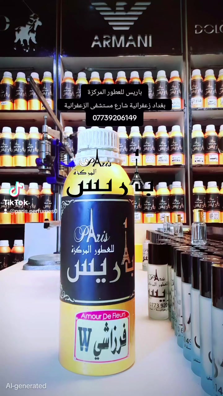 عطر فرزاشي  نسائي

 عطر نسائي يجمع بين الكلاسيكية والعصرية،🥰 
فهو أحد العطور الفريدة التي تتميز بمكونات غير تقليدية تُعطيك رائحة ساحرة وجذابة لا تُقاوم🎀
، ويُعبر عن الأنوثة ، وعبيرهمليء بالرقة والجمال ويُميزك عن الآخرين. 😍🌹
هالعطر عباره عن انوثة ونعومة وجمال ونزاكه كلش طيب
 نسائي انثوي 
مناسب لكل الاوقات

 يتميز بمكوناته 
زهور الرمان و زهرة اللوتس و العنبر
 يمزج بين برودة الشتاء و حرارة الصيف
عطر جدا جذاب وانثوي يستحق الشراء

🚕 متوفر التوصيل لجميع المحافظات

باريس للعطور المركزة
بغداد زعفرانية شارع مستشفى الزعفرانية
***********

