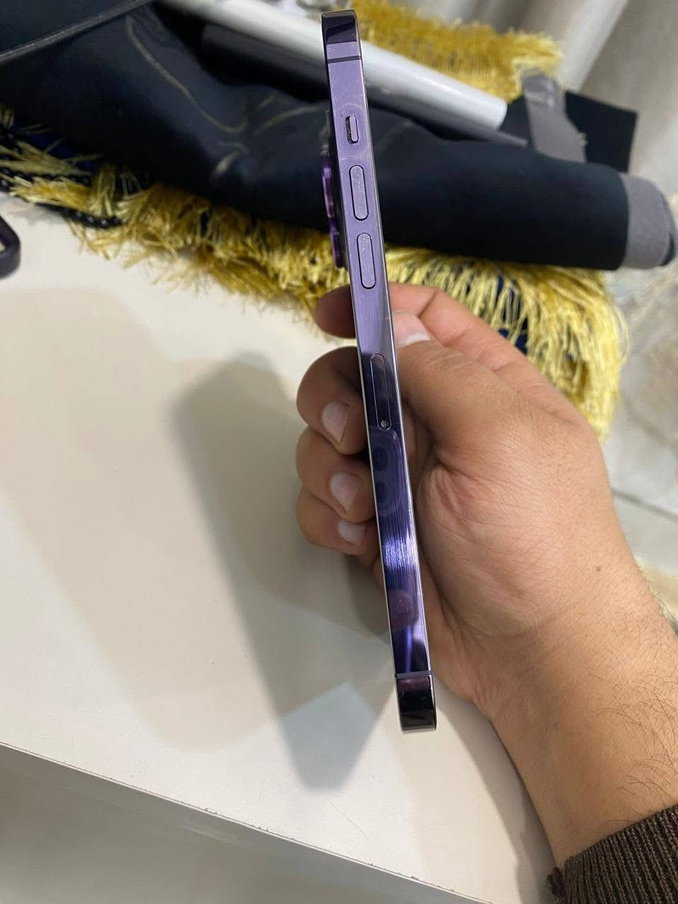 آيفون 14 برو ماكس جهاز نضيف
ذاكره 256 بطاريه 91 مبدل شاشه اصلي مو تجاري اصلي بس والباقي كله بلادي شرط تجي شوف الشاشه إذا تفرق عن شاشت التفصيخ لاتاخذه جهاز ضمان يخبل دبل سيم سعر 680 وبي مجال حك جيتك *********** ***********
