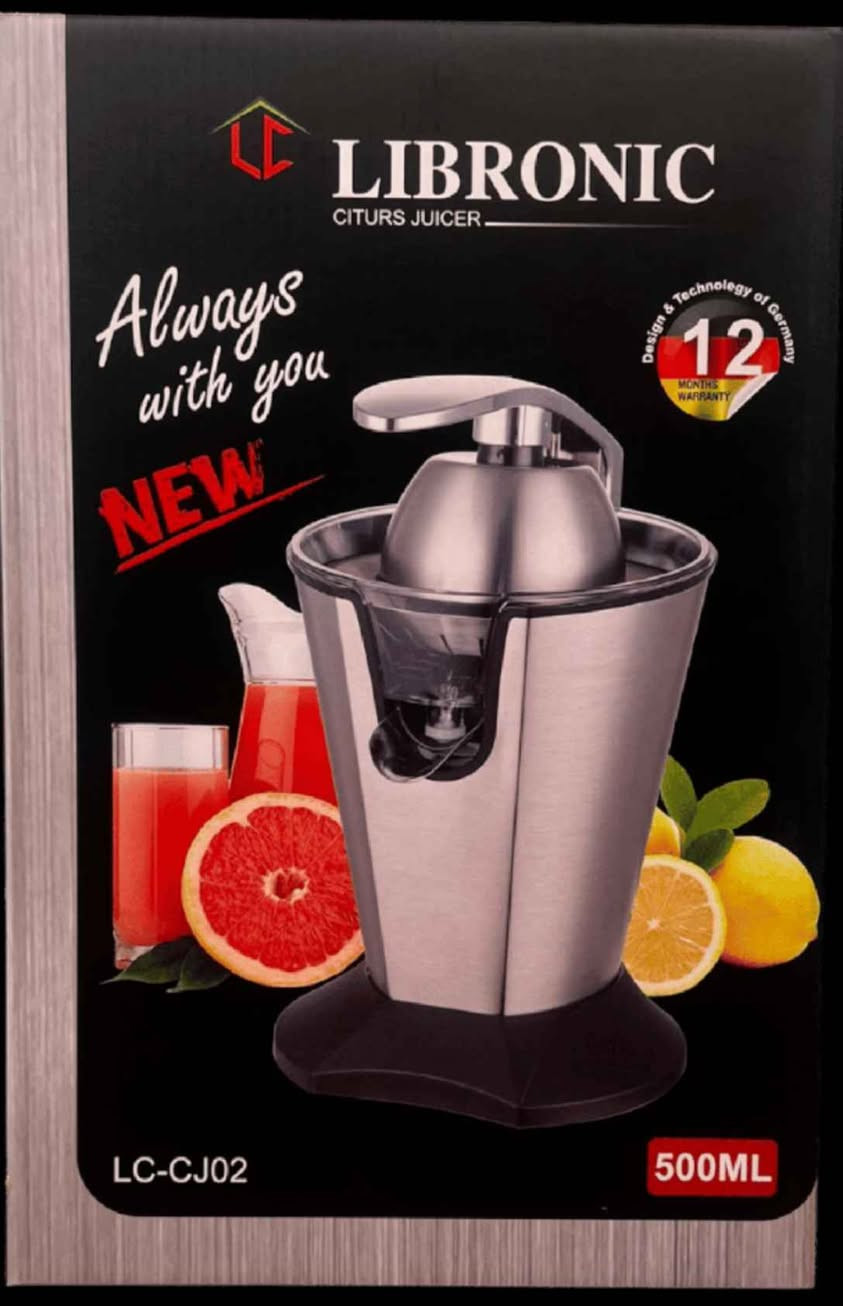 معصارة حمضيات كهربائية ستانلس ستيل ليبرونك – ضغط تلقائي 160 واط
ضمان لمدة سنة من تاريخ الشراء بغداد, العراق


**إذا كنت صاحب هذا الإعلان وتريد حذفه لأي سبب، رجاءا أرسل رسالة إلى الدعم الفني**