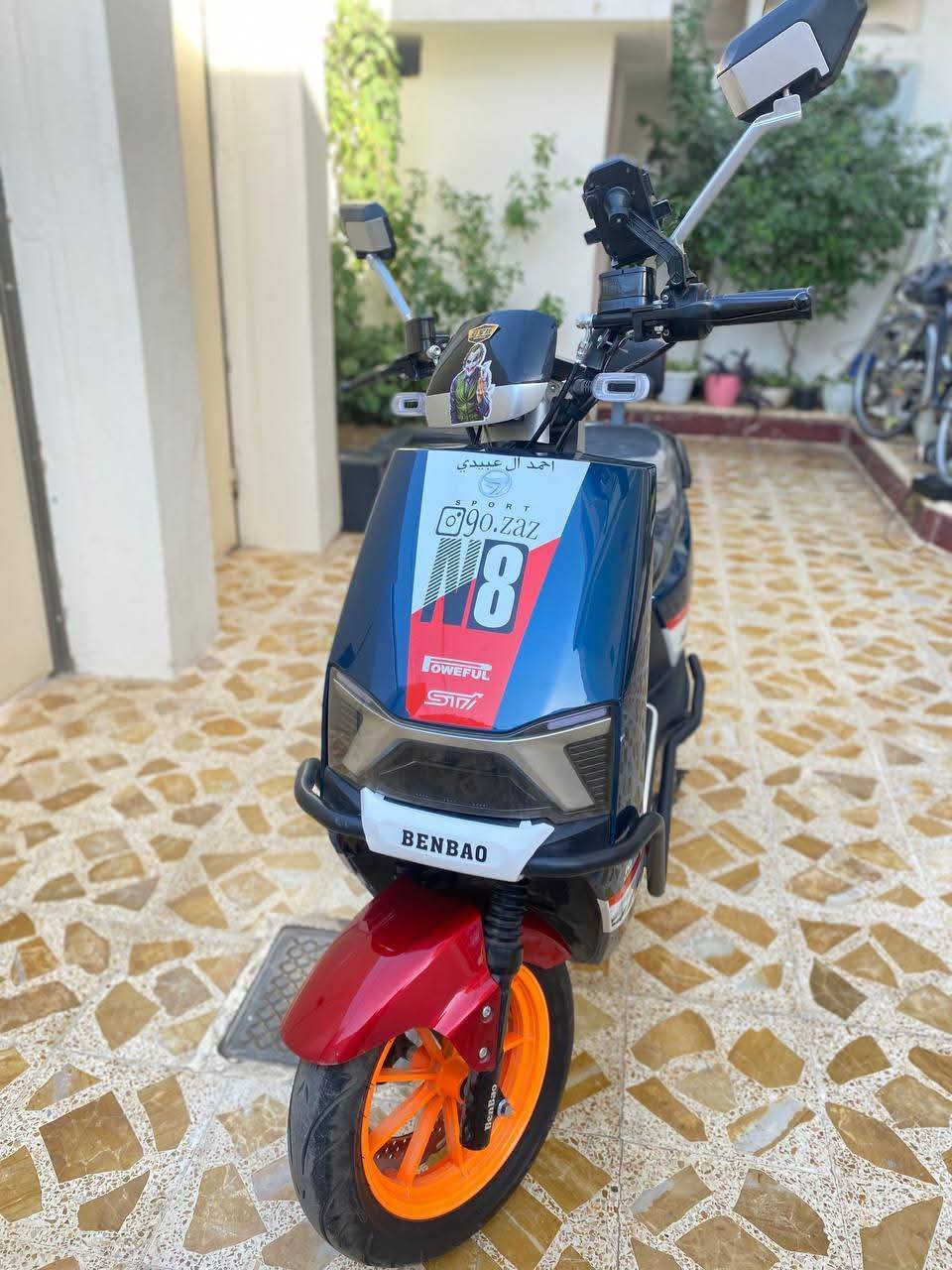 🚴‍♂️ دراجة شحن للبيع N8
دراجة كلش نظيفة بحالة ممتازة ✅
🔋 تحتوي على الشاحن الأصلي
📱 نظام تشغيل بلوتوث + شاشة
↩️ نظام رجوع إلى الخلف
🔋6 بطاريات جديدة ونظيفة جدا
💰 السعر:700 
📍 الموقع: الموصل

دراجة مرتبة وجاهزة للاستعمال — جانب الايسر.   حي المزارع....  الاتصال على الرقم ***********
