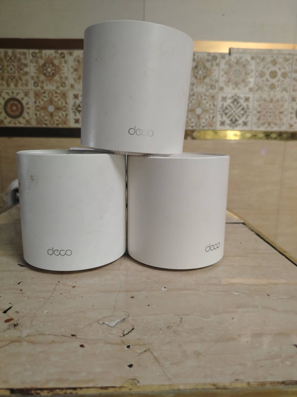 ٣ روترات نظيفات وشغلات على الفحص مكان بغداد حي اور الاتصال على الرقم ***********
